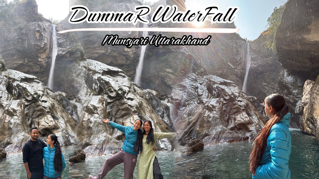Dummar water fall 💗💦[Munsyari Uttarakhand ]