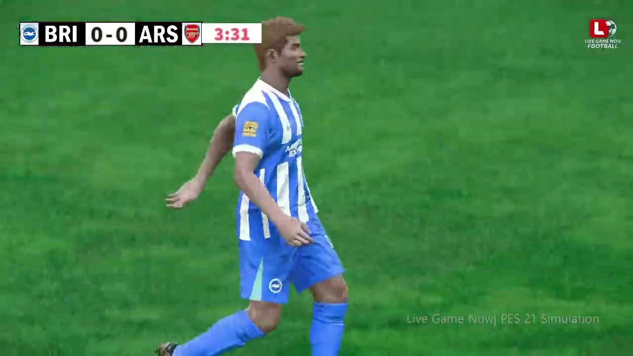 🔴LIVE: Brighton vs Arsenal | England Premier League2026 | Live Match Today | eFootball PES Gameplay