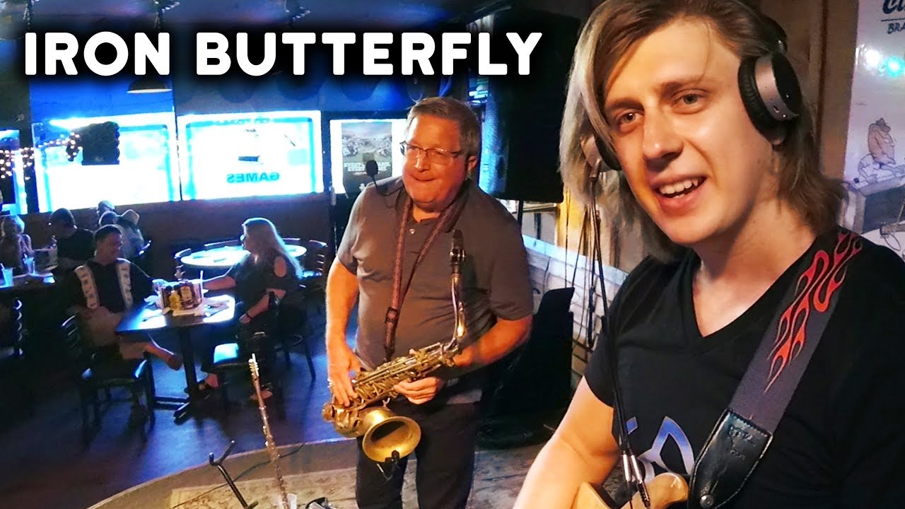 When Someone Requests Iron Butterfly Song but only Sax Player knows it