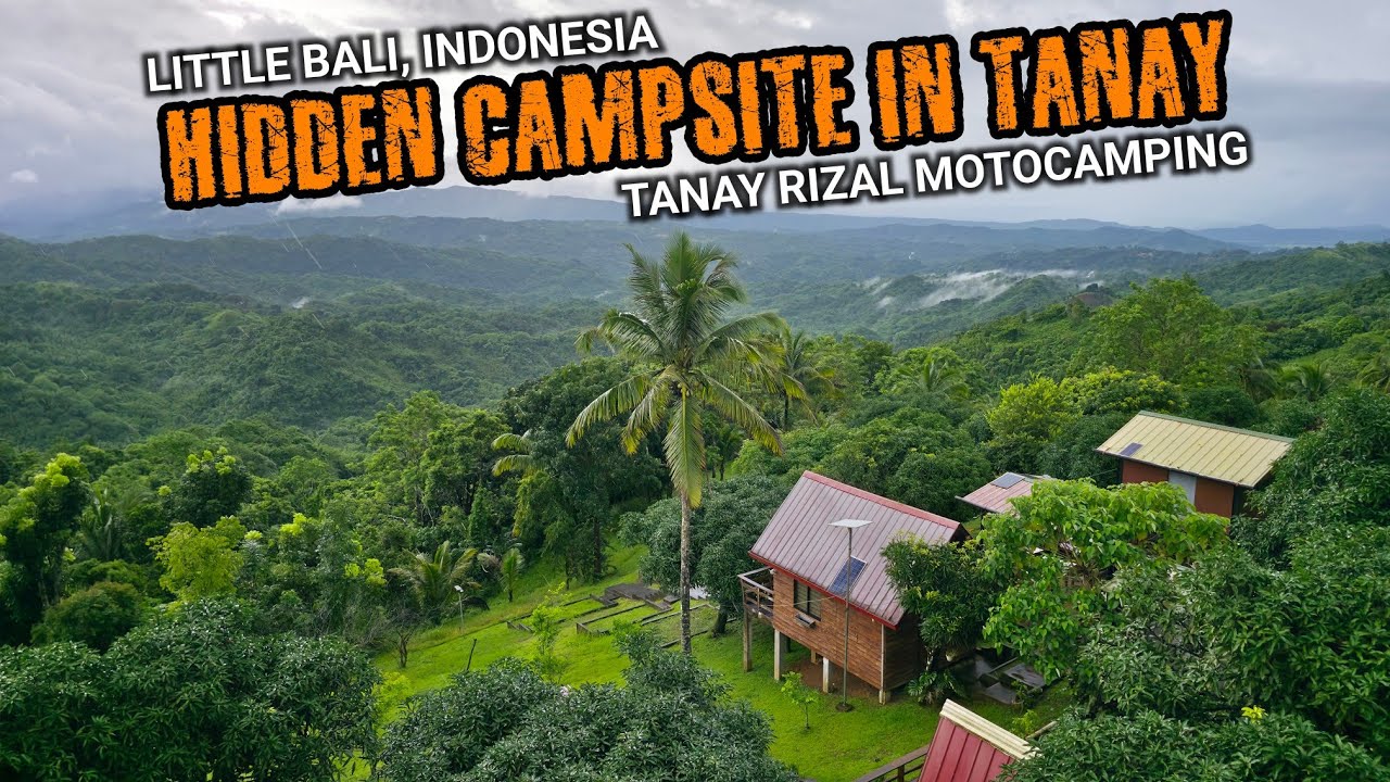 NEWLY DISCOVERED CAMPSITE IN TANAY | Nature Venture Camp | Vespa S125 Motocamping
