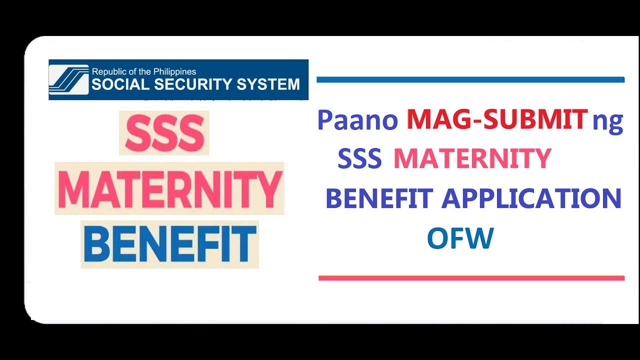 SSS Maternity Benefit Application | Paano Mag-Apply | Approved Benefit Claim | OFW | Dubai | 2022