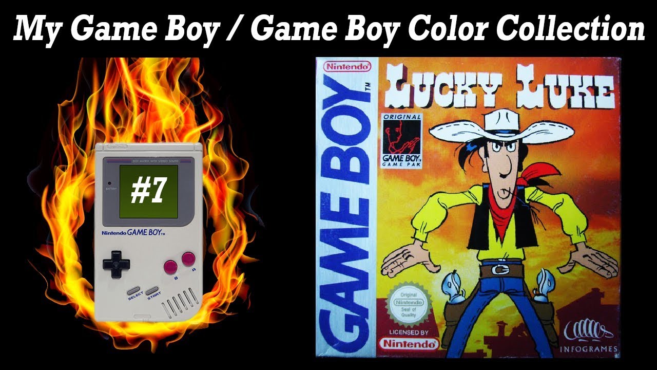 My Nintendo Game Boy and Game Boy Color Collection - Lucky Luke