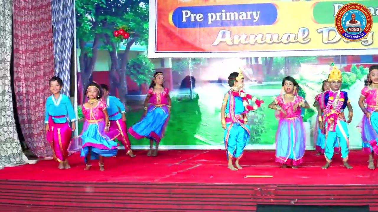 Pre-primary & Primary Annual Day Celebrations 2025-26 Vivekananda's Divine Model School, Ramannapet