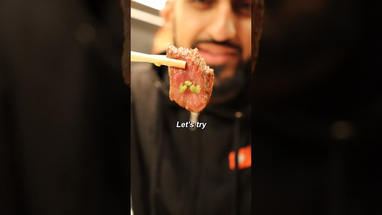 Let's Try HALAL Kobe Steak in Tokyo, Japan