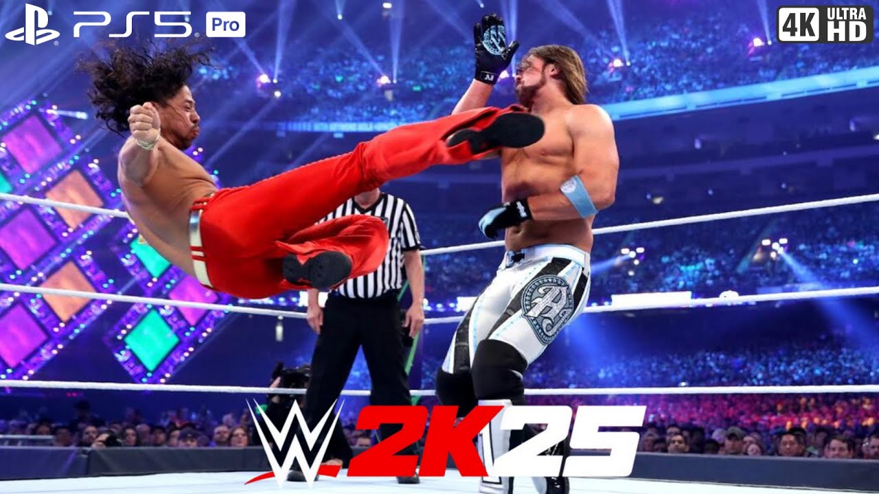 AJ Styles COLLIDES with Shinsuke Nakamura 🔥