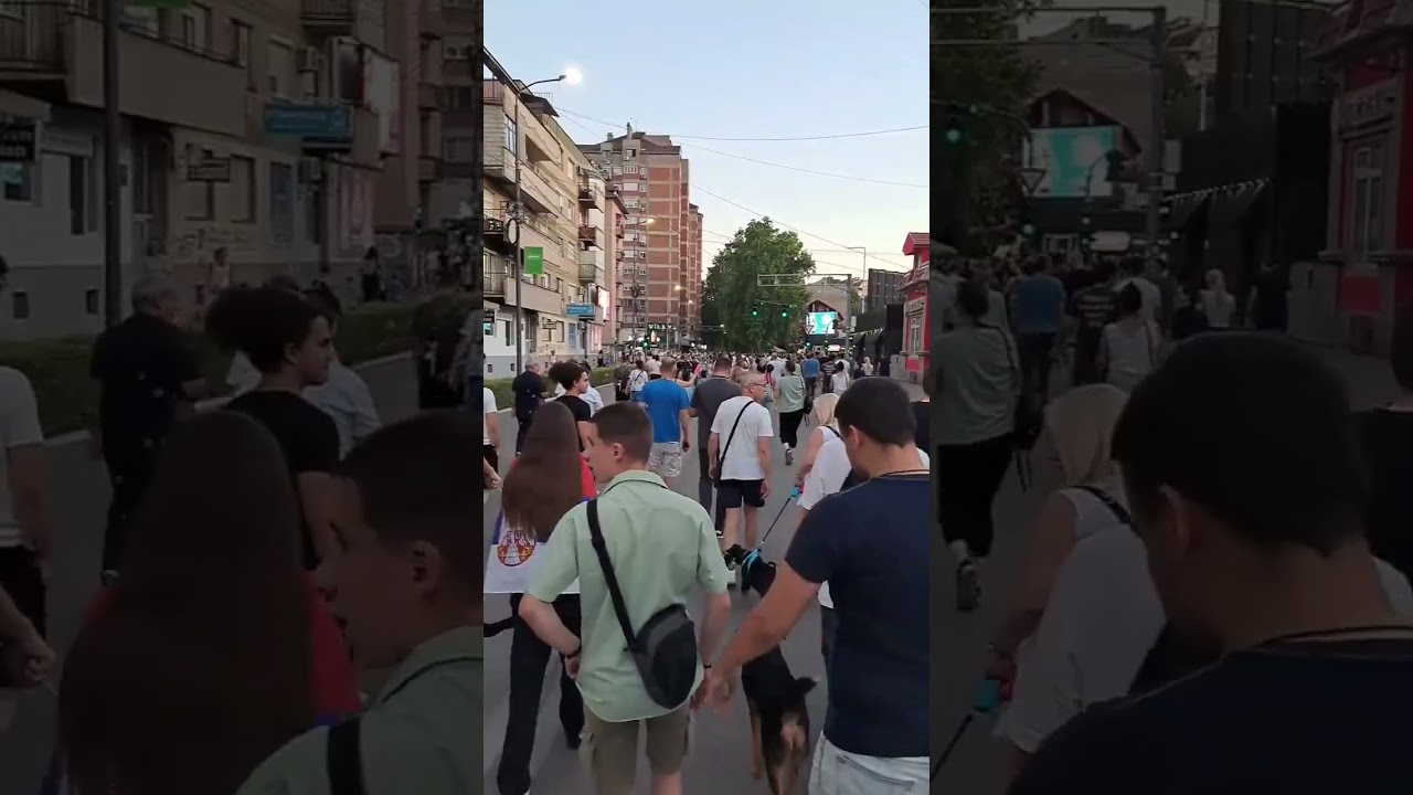 Ni&scaron; večeras #protest #studenti #blokade