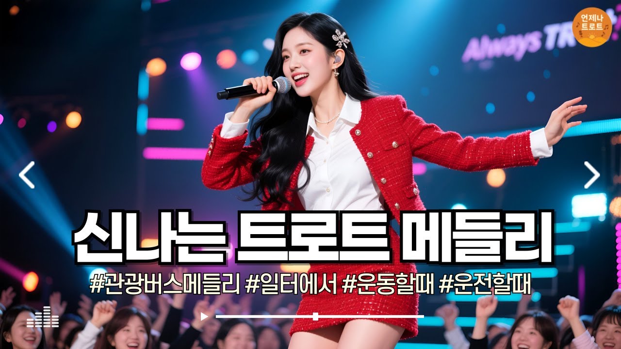 🔴실시간 🚫광고 없음 | 오늘도 트로트로 분위기 올려요 🎧 신나는 트로트 메들리 | 최신 트로트 | 언제나 트로트ㅣ뽕짝트로트ㅣk-trot