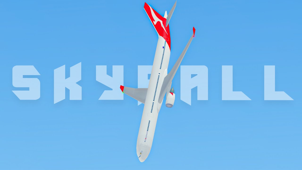 SKYFALL - История крушения самолёта в Roblox