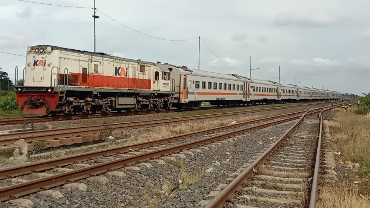 KERETA API TELAT PARAH DAN MENGGUNAKAN RANGKAIAN DARURAT !!! IMBAS BANJIR DI PEKALONGAN & JAKARTA
