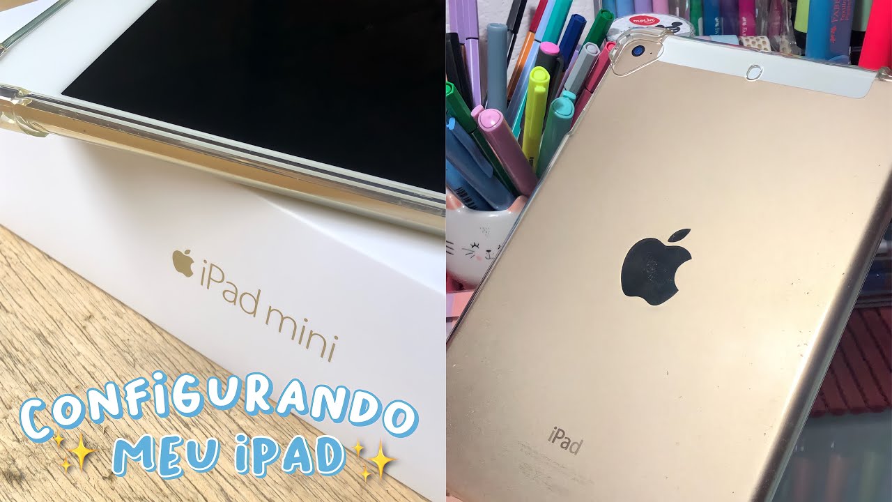 ORGANIZANDO MEU IPAD (iPad mini 4) 🍎📲✨