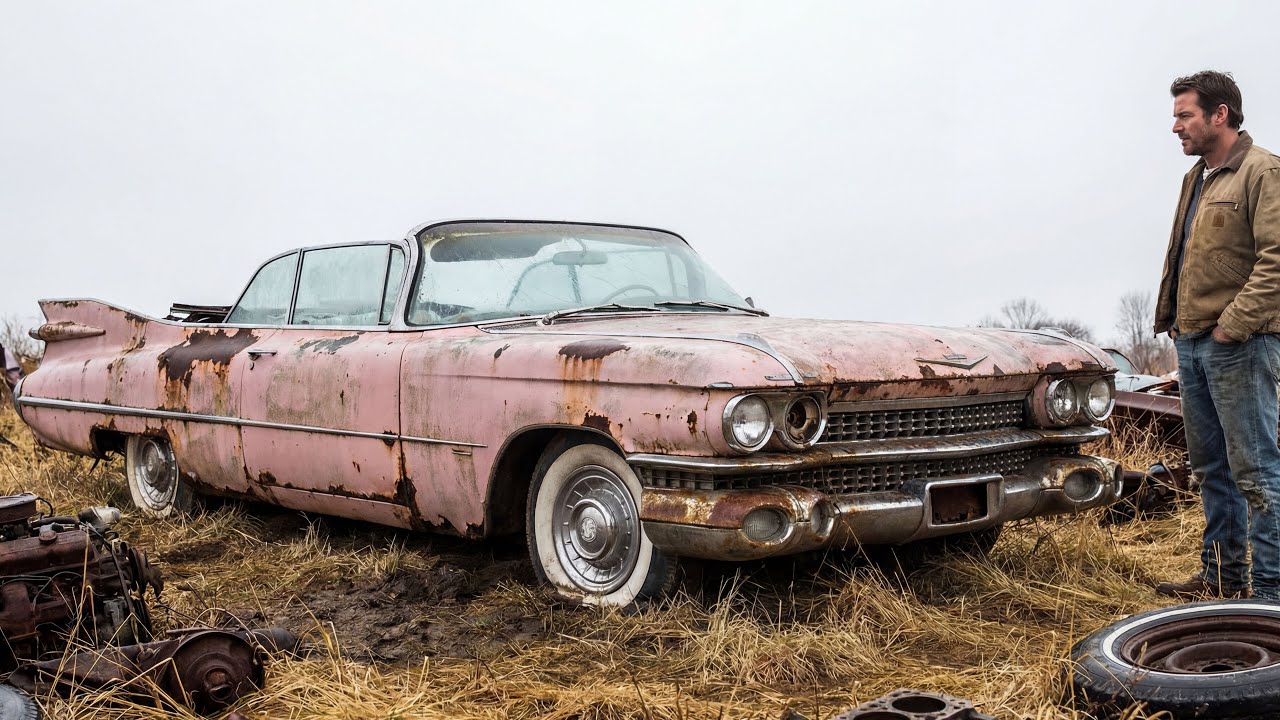 ASMR Car Restoration – 1959 Cadillac Eldorado Biarritz Full Rebuild from Abandoned to Showroom Glory