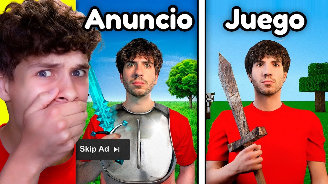 Compré 100 juegos de anuncios.