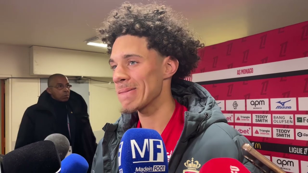 La fiert&eacute; de Maghnes Akliouche apr&egrave;s la victoire de l&rsquo;AS Monaco face au PSG