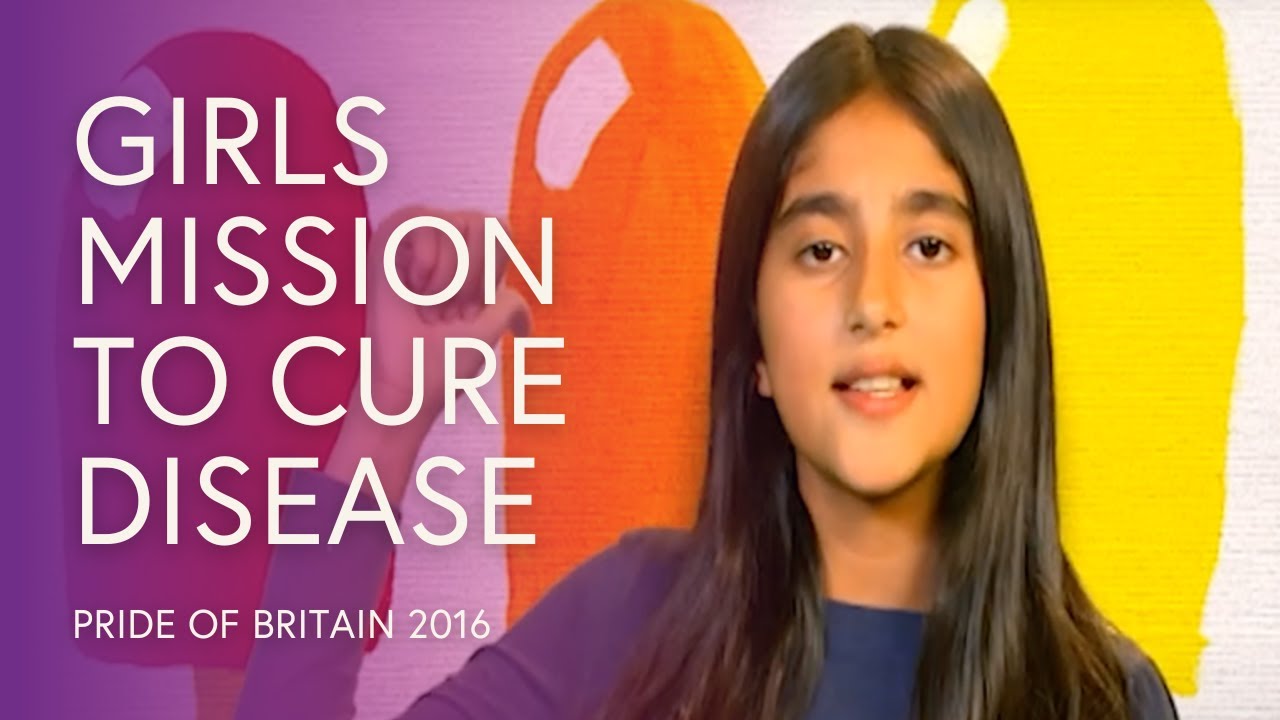 Rhea Kara: Schoolgirl's 100 Day's Painting Fundraising Mission | Pride of Britain 2016