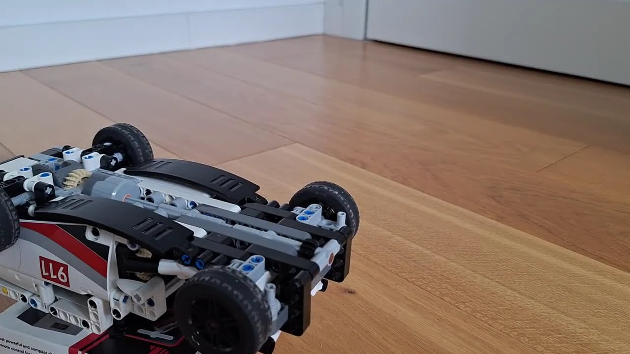 LEGO Technic 42093 (White) Corvette zr1 B-Model color MOD and RC MOD in one