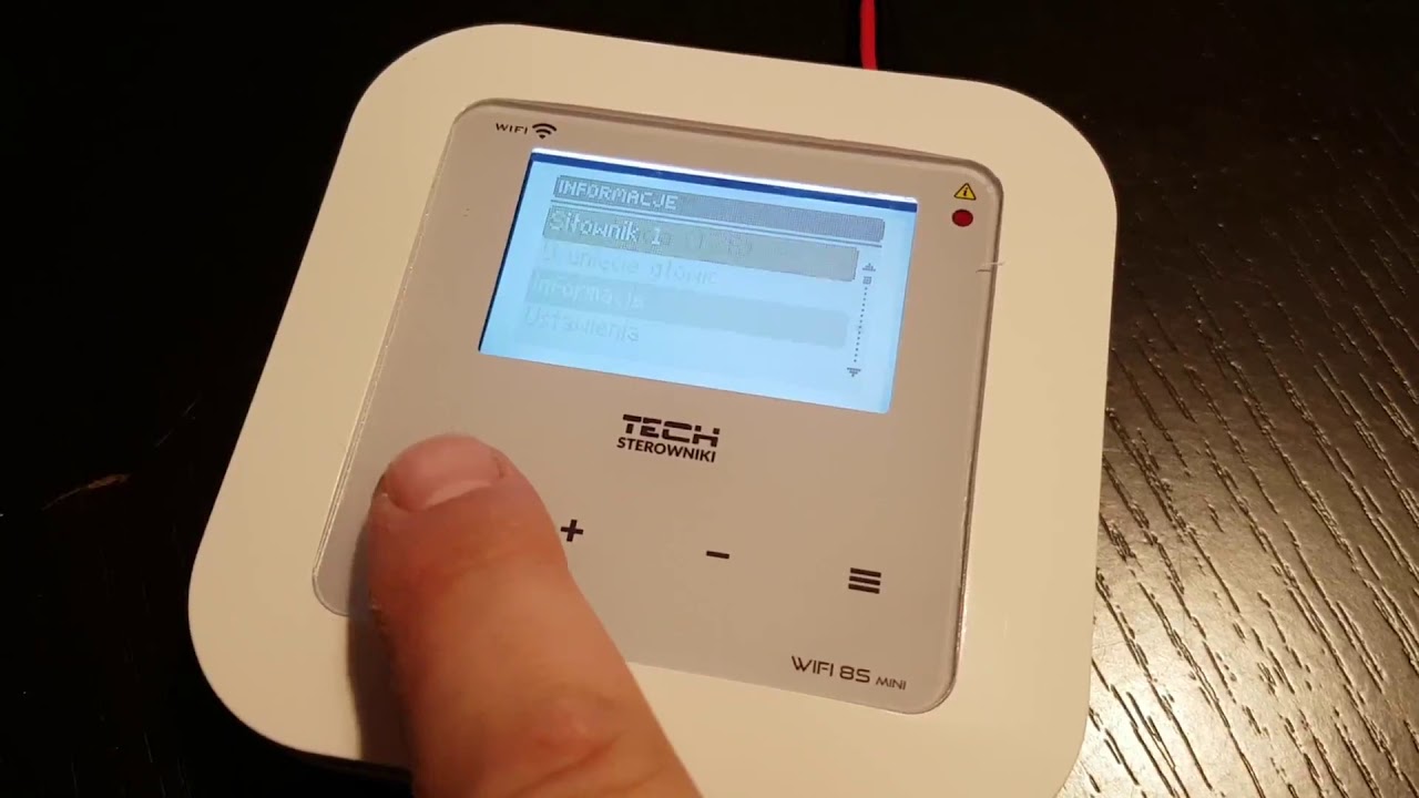 TECH WiFi 8S mini - przegląd menu