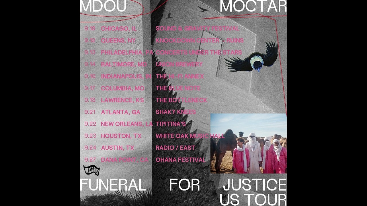 Mdou Moctar “Funeral For Justice Tour” @ The Blue Note, Columbia, MO 9.17.25