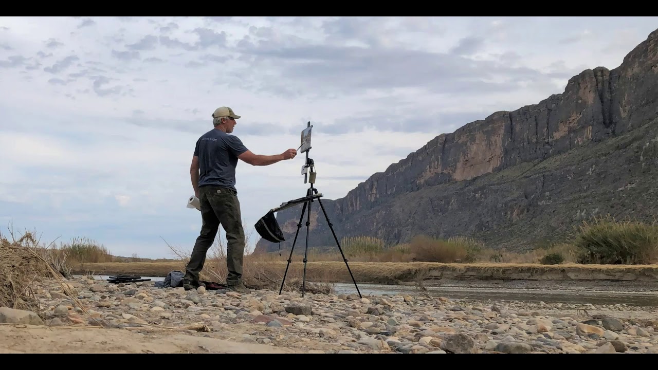 My Plein Air Painting Adventure, Big Bend and Terlingua, Texas.