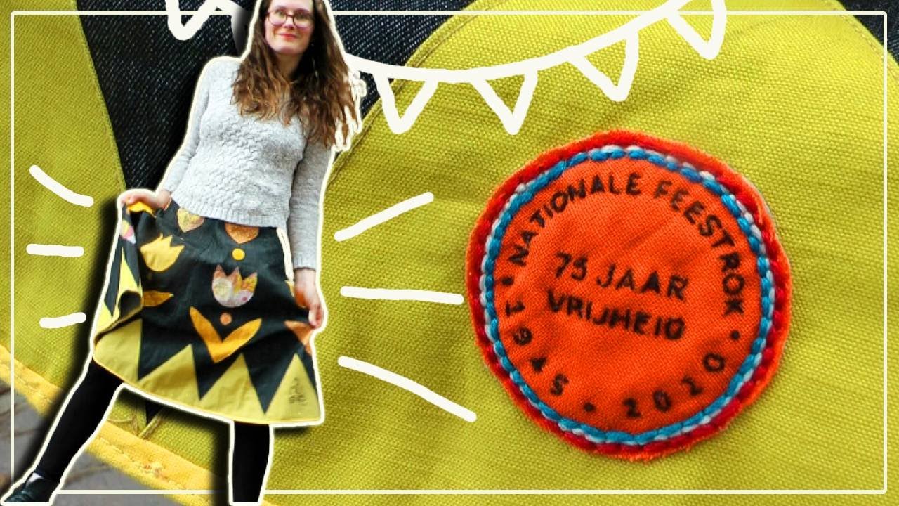 How I made a Dutch WW II 'Bevrijdingsrok' (liberation skirt)!