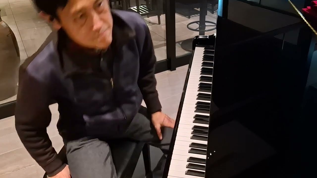 愛よもう一度（フランシス・レイ）　by　ピアノ即興詩人かわせひろし♪　2026/1/24　ブラッサム日比谷にて　特別にご許可をいただいて演奏！