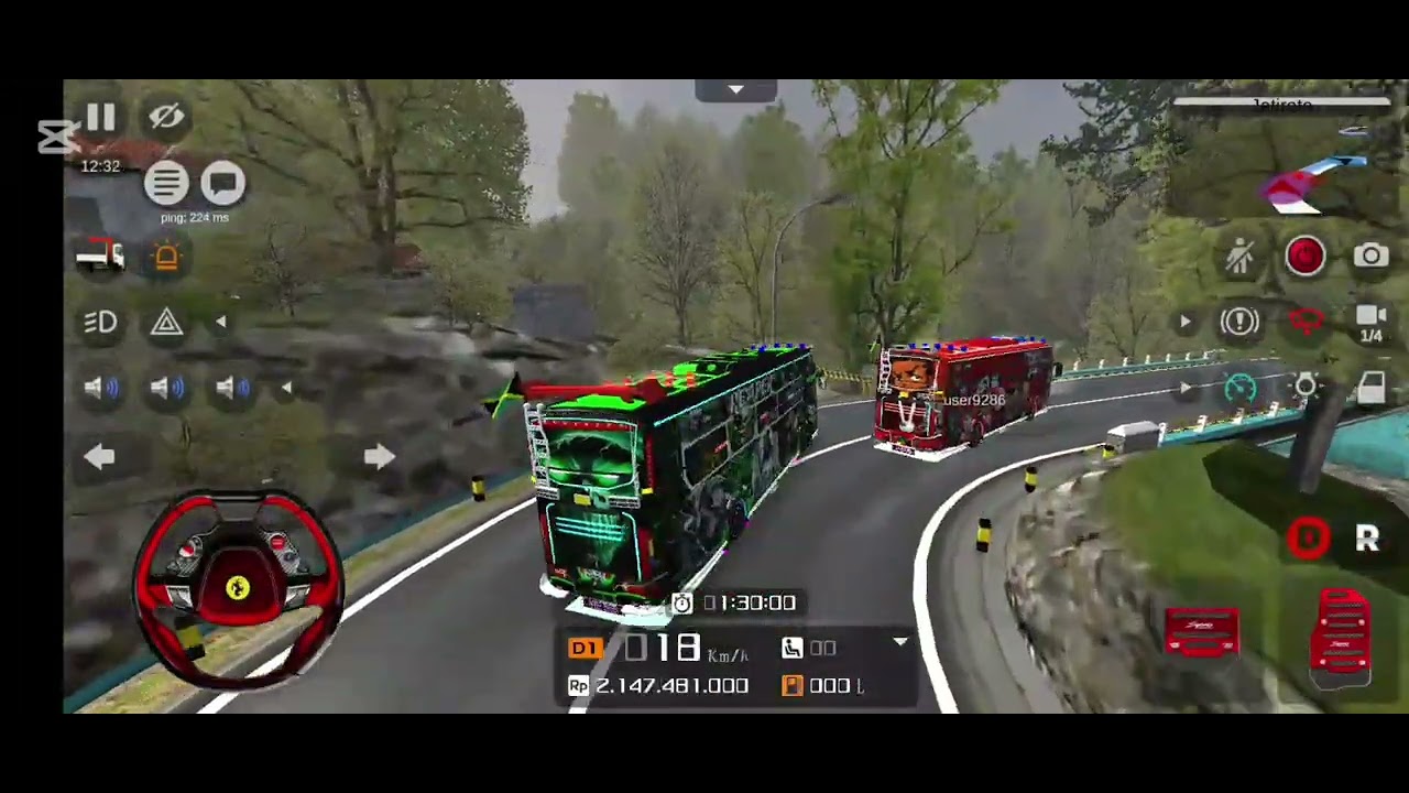 BUSSID// REAPER☠️☠️//MULTIPLAYER 