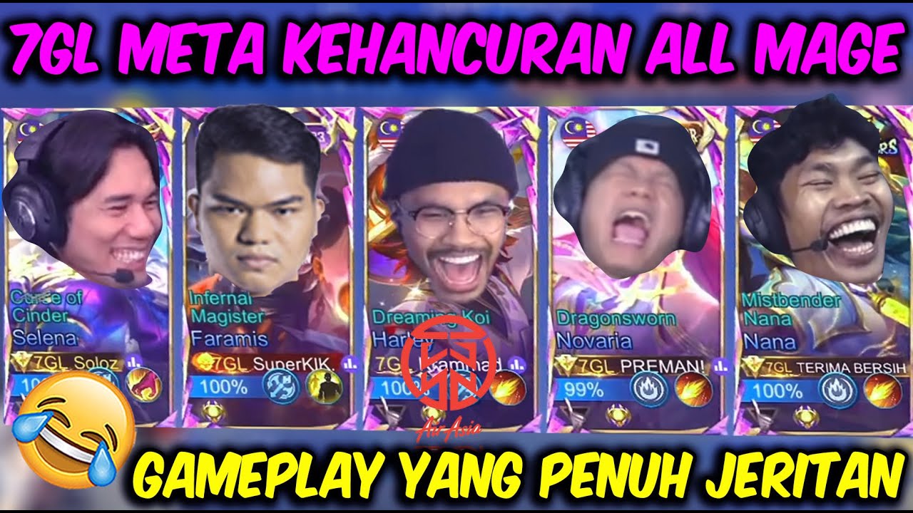 SOLOZ MENJERIT 🤣!!  7GL META ALL MAGE 😂 ?