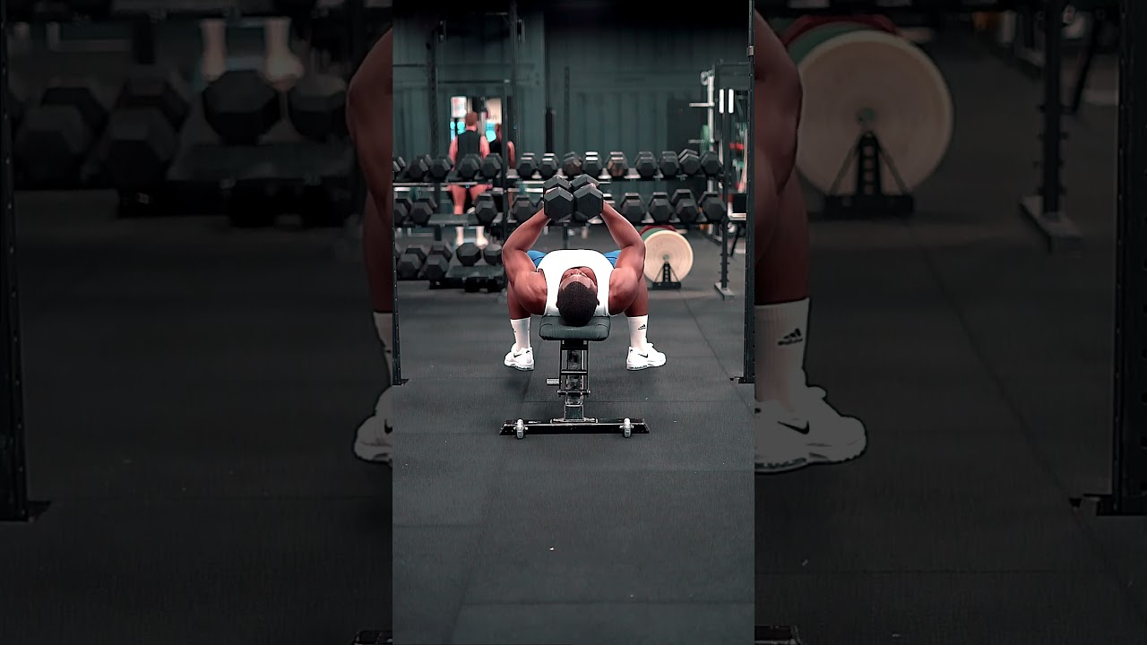 How To Dumbbell hex press