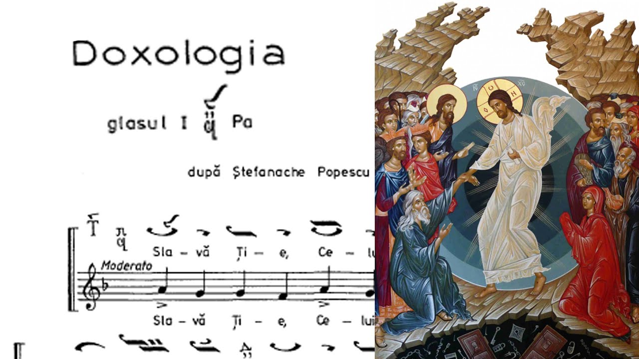 Doxologia glas 1 după Ștefanache Popescu, Utrenierul Uniformizat