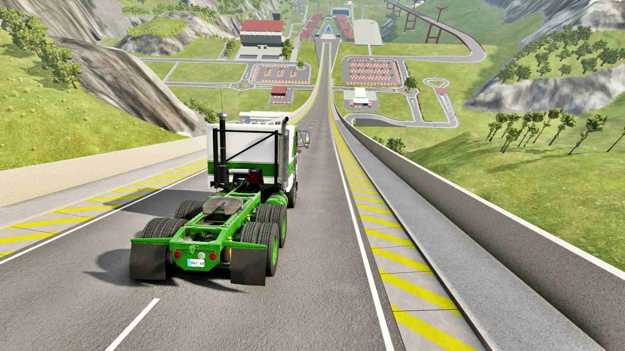 Crazy Bus and Truck Crashes #70 - BeamNG.Drive
