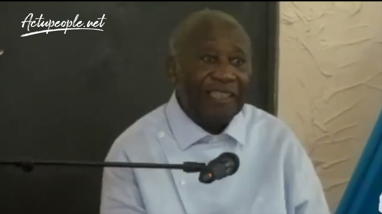 Laurent Gbagbo-Malgré les injustices, il faut avancer même s'il ya des choses qu'il ne faut pas...