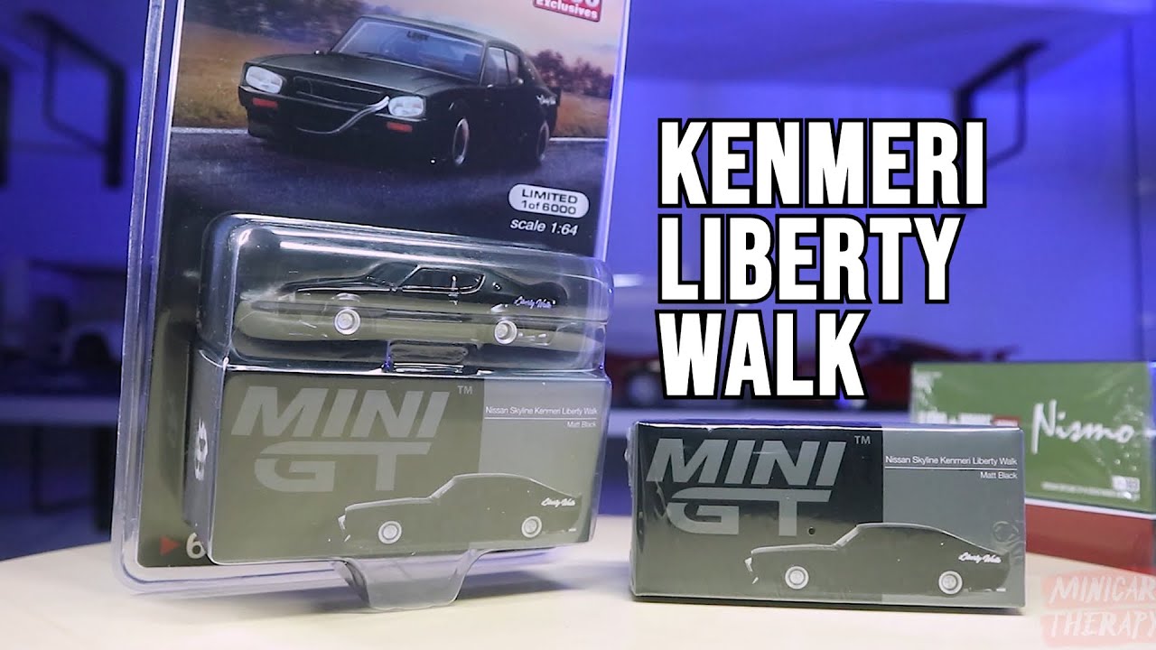 SIMPLE TP KEREN JUGA, DIECAST MINI GT NISSAN SKYLINE KENMERI LIBERTY WALK LBWK