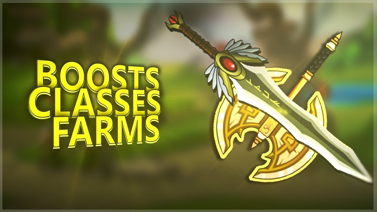 DICAS INSANAS NO AQW😮😮BOOST, CLASSES, FARMS :D