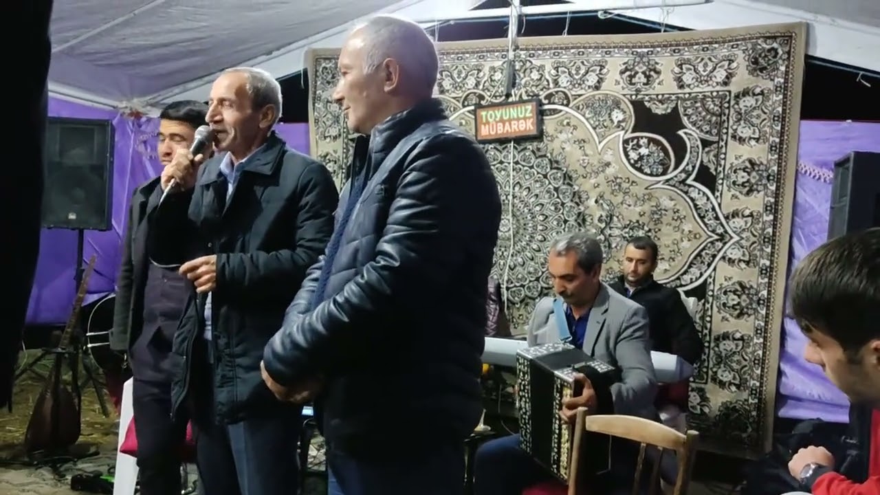 Şatırlı kənd toyu.Firudin müəllim