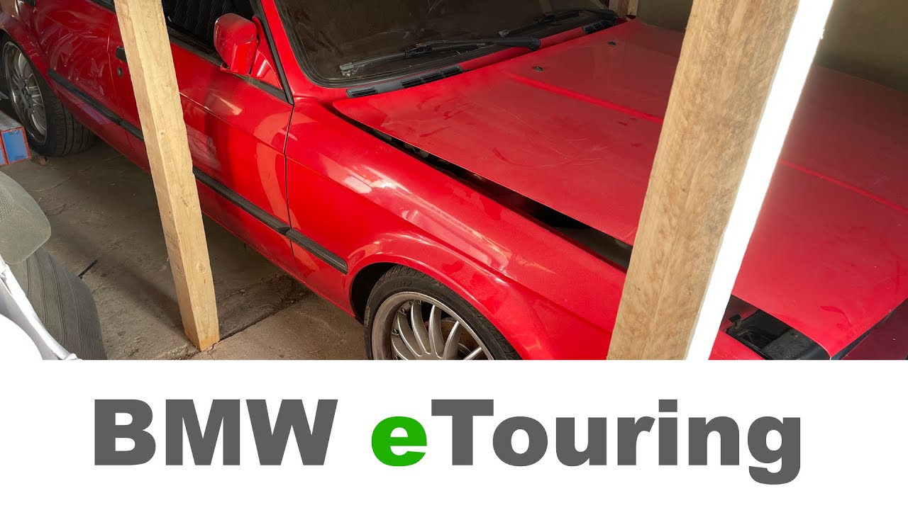 eTouring 2 - Autokauf BMW E30 Touring, Arbeiten am Unterboden,