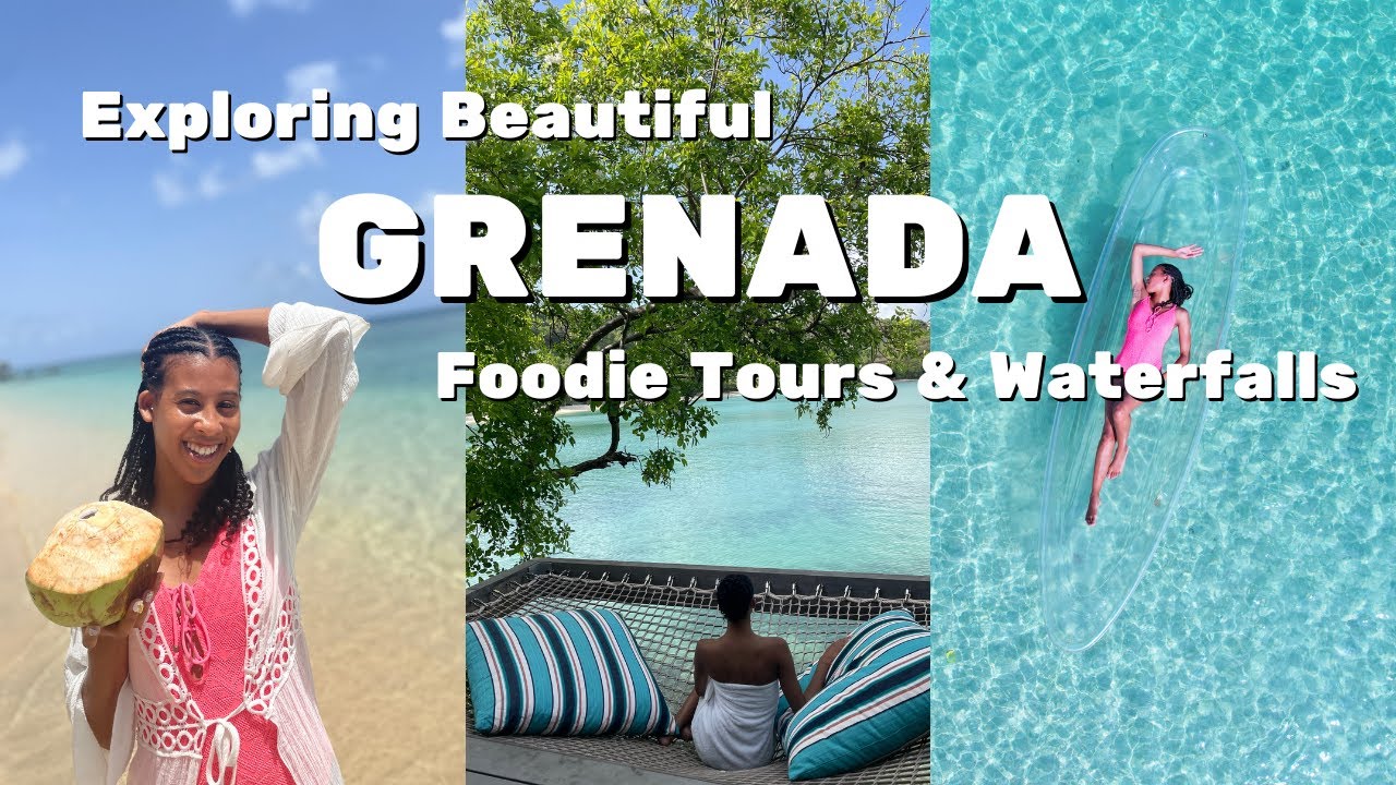 Exploring Grenada | Villa Kaya Stay, Spice Foodie Tour & Waterfalls | Travel Vlog 2024 (Pt.2)