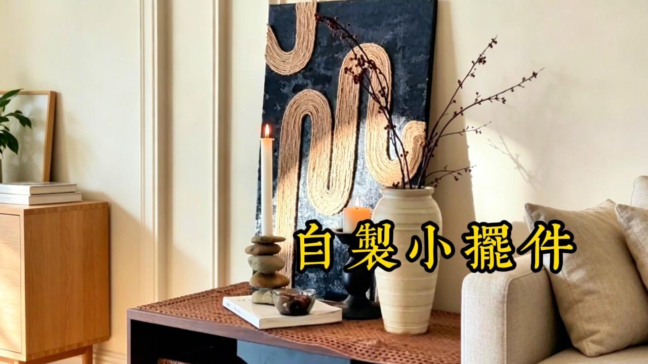 低成本手作｜家居氛圍感的秘密都在這些小飾品裡