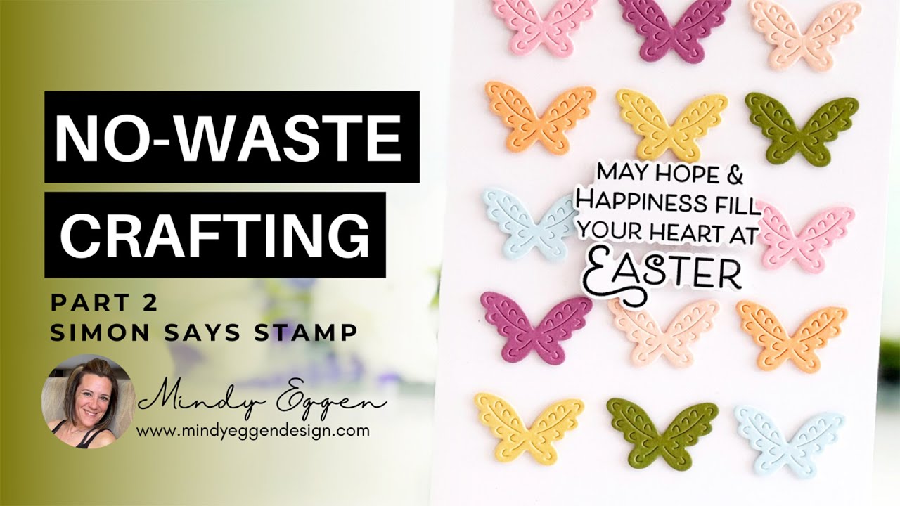 CREATIVE WAY To Use Leftover Die Cut Pieces | No Waste Crafting! Part 2