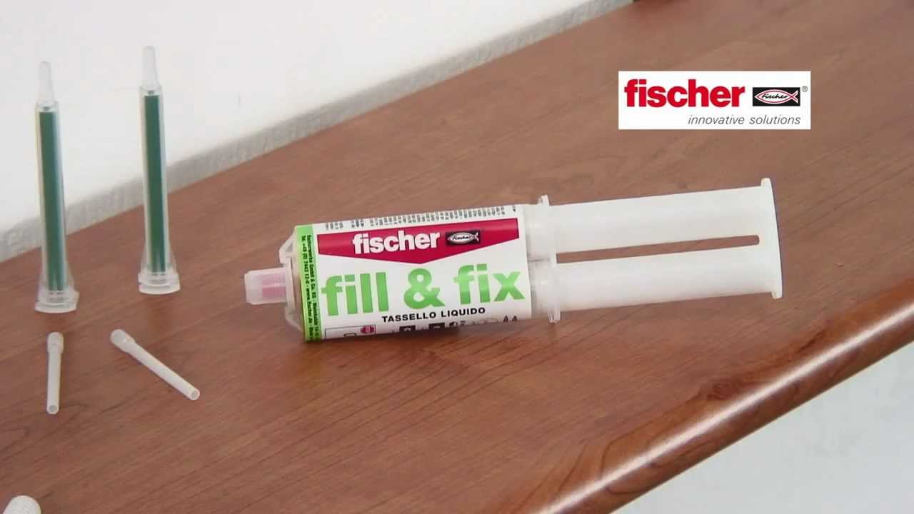 fischer Fill&Fix, il kit completo per le piccole riparazioni