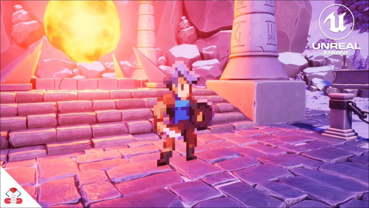 Edge Lighting and Normal Maps for 2D Sprites - Unreal Engine 5 Tutorial