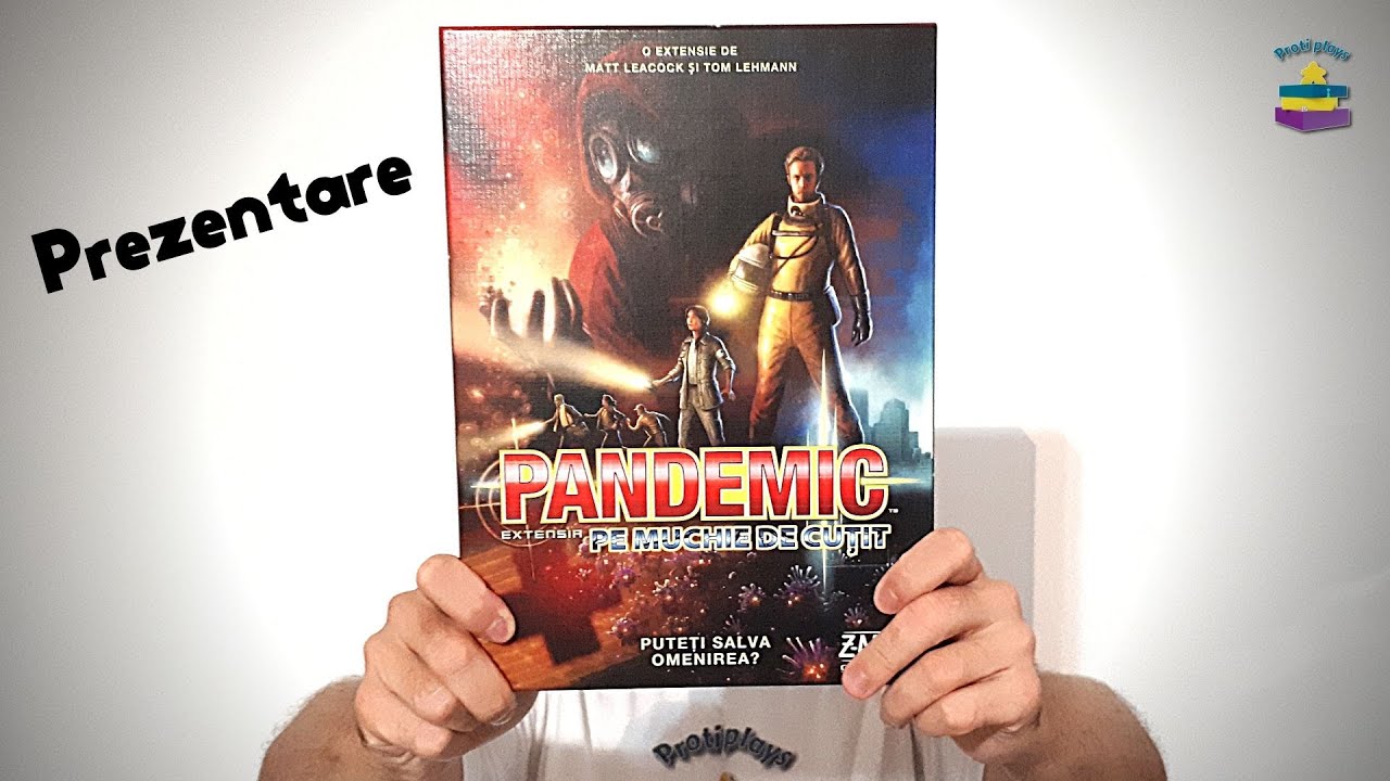 Cum se joaca Pandemic: Pe muchie de cuțit (extensie) (RO) [Board game #120]