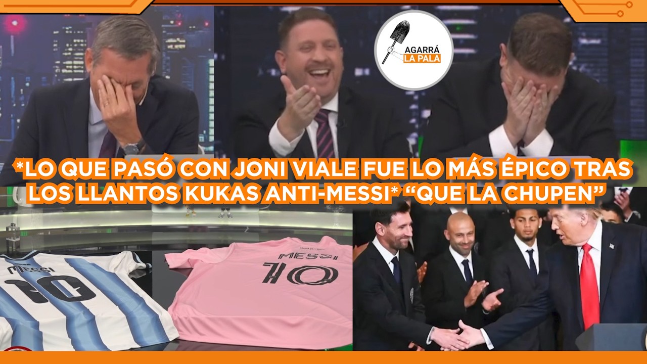LO QUE PASÓ CON JONI VIALE FUE LO MÁS ÉPICO POR LOS LLANTOS KIRCHNERISTAS ANTI MESSI 