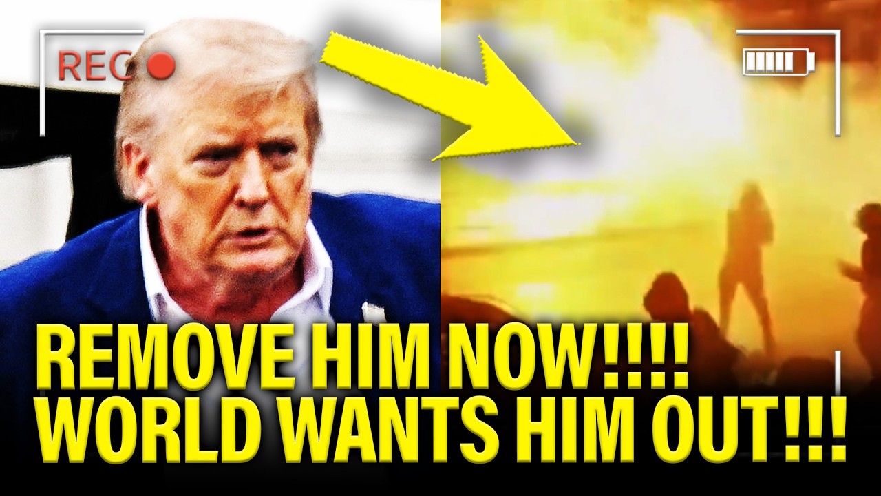 Trump has CATASTROPHIC AM as HIS WORLD is COLLAPSING!!!