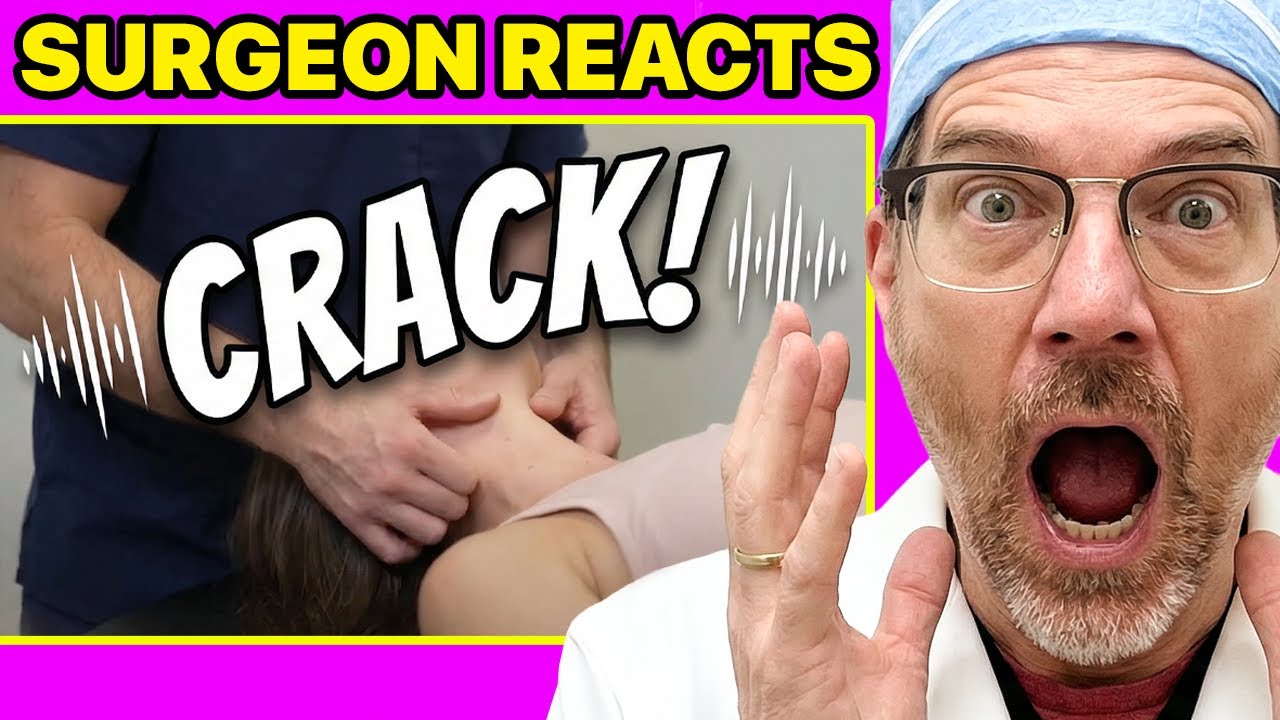 Plastic Surgeon Reacts to SATISFYING Bone Cracks
