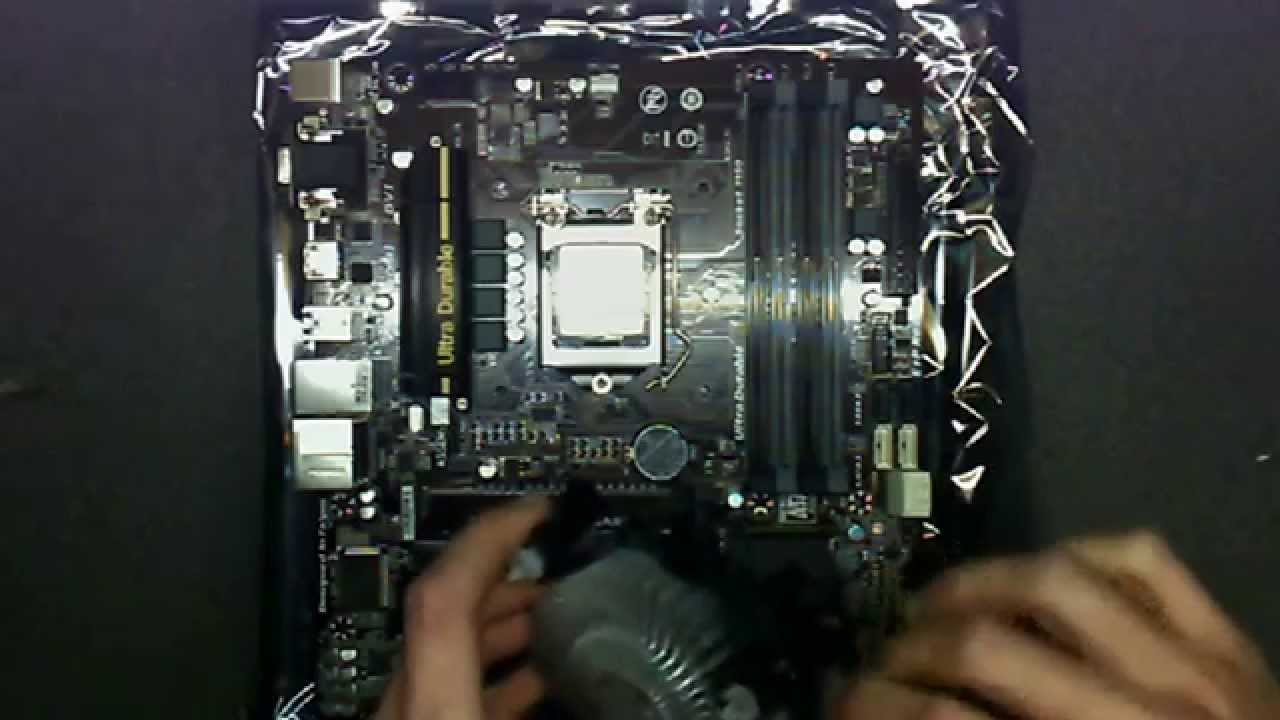 How to install cpu socket 1150 in one minute