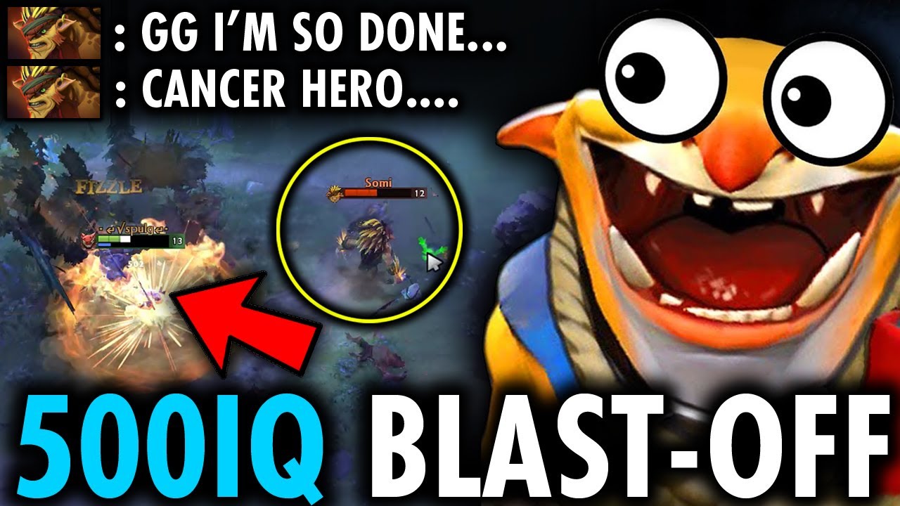 INSANE 500IQ BLAST-OFF TECHIES!! OMG MASTER SPLUG Techies Amazing Play | Techies Official