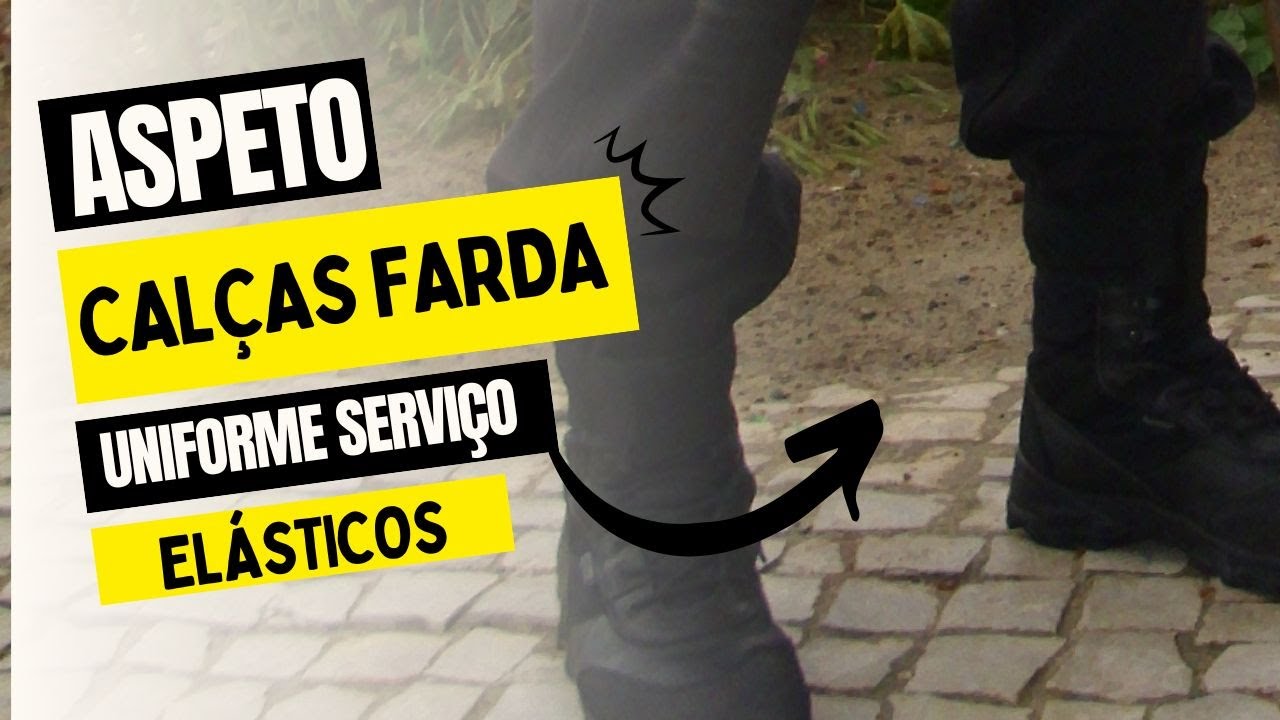 Elásticos calças táticas😎 Como colocar😉 #segurançaprivada