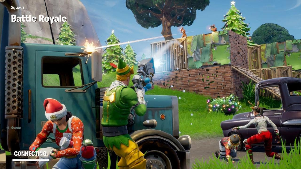 New Fortnite X WinterFest 2025 | Lt. Evergreen Skin | Merry Christmas Victory Royale 4K 