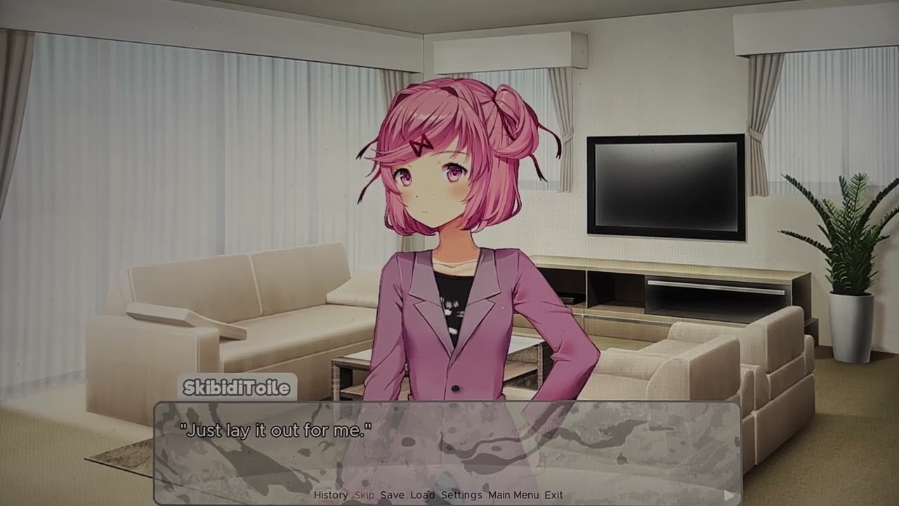 Natsuki still digs in her butt (Doki Doki Literature Club Exit Music Redux mod) (p21)