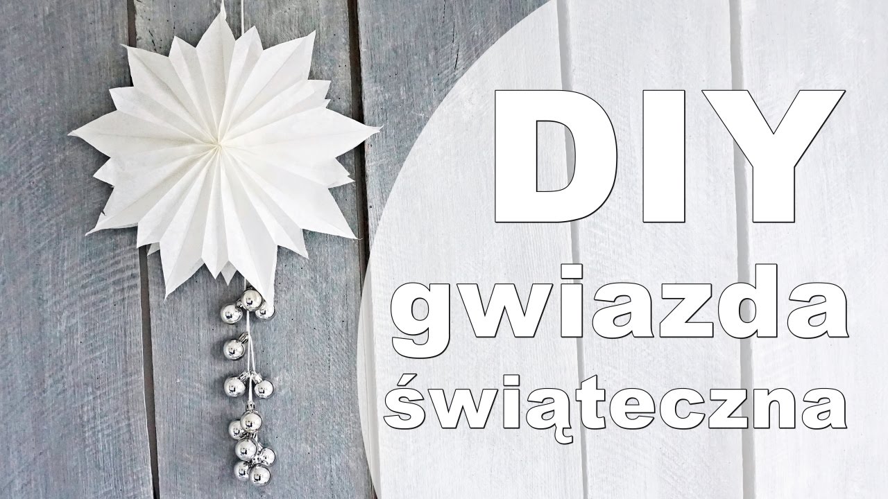 Gwiazda świąteczna z papieru | DIY #9 | HAART