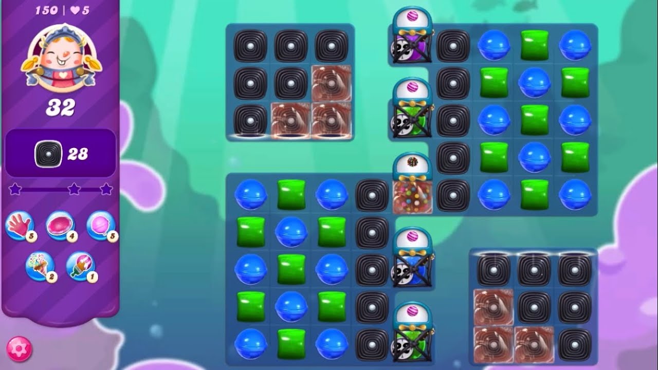Candy Crush Saga Level 150 (NO BOOSTERS)